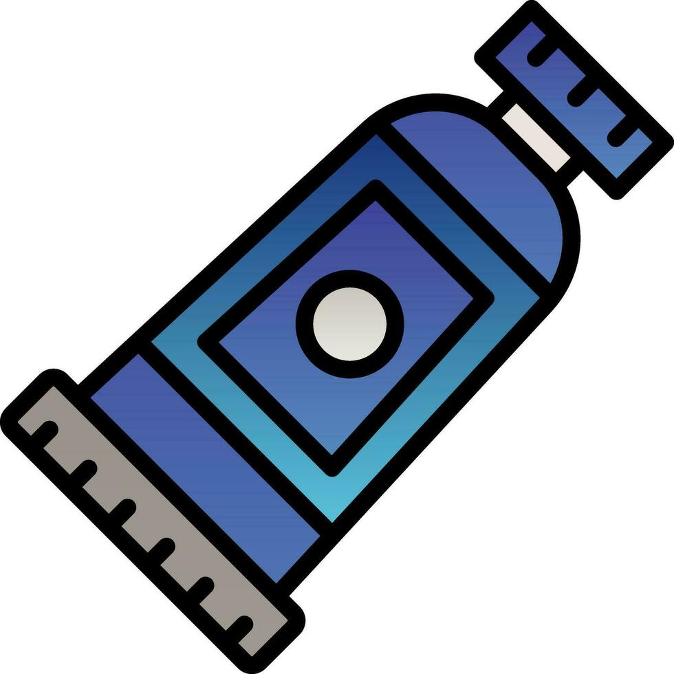 conception d'icône de vecteur de tube de peinture