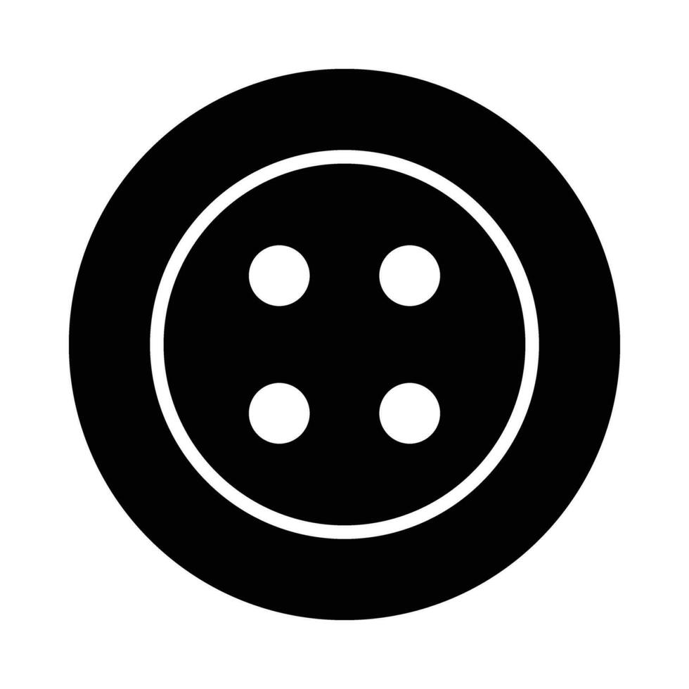 bouton vecteur glyphe icône pour personnel et commercial utiliser.