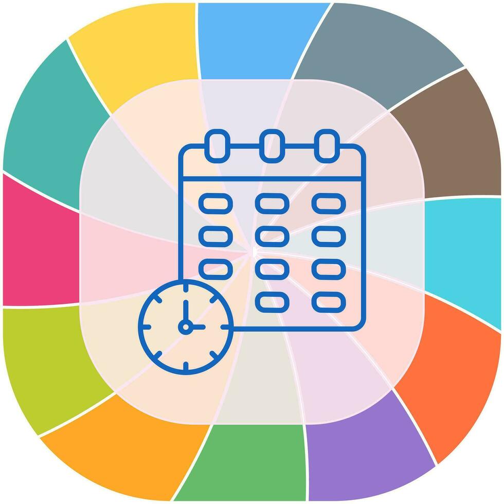 icône de vecteur de calendrier