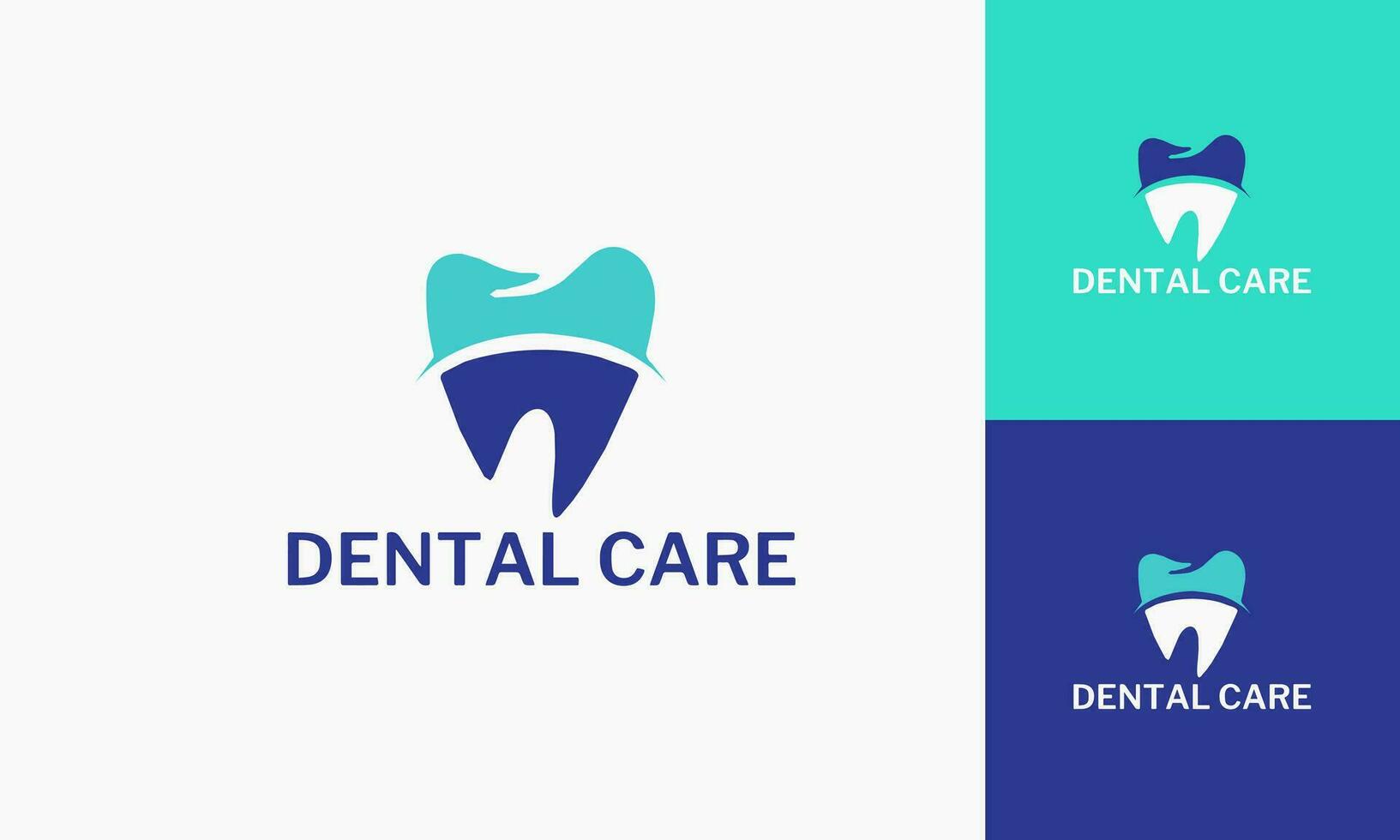 dentiste logo conception, ou les dents vecteur