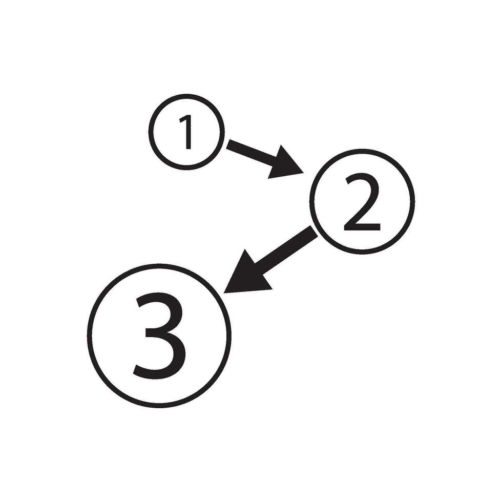 la gestion processus icône vecteur