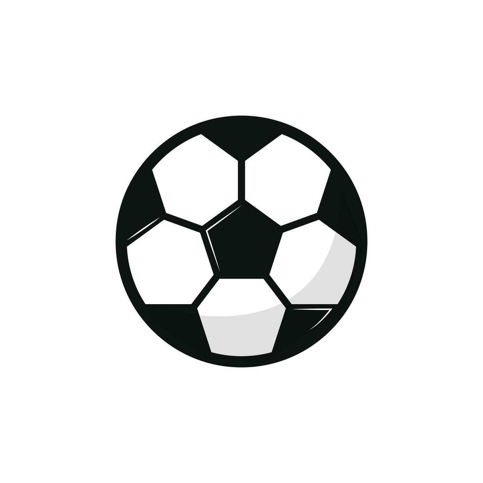 football Balle icône isolé Contexte vecteur