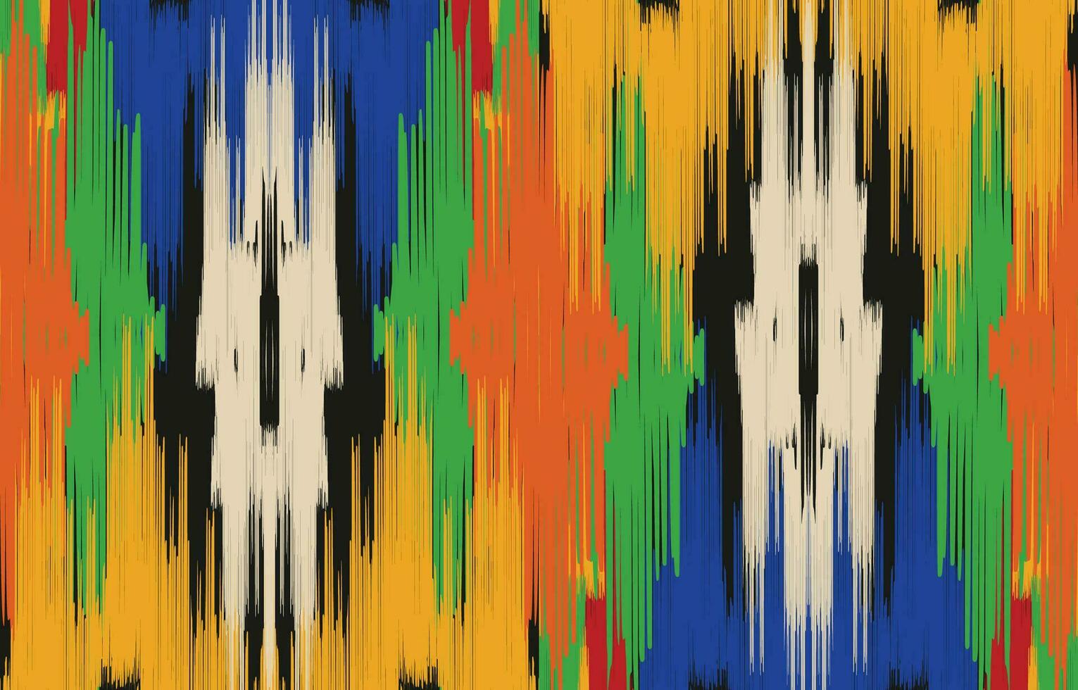 ethnique abstrait ikat art. aztèque ornement imprimer. géométrique ethnique modèle sans couture Couleur Oriental. conception pour Contexte ,rideau, tapis, fond d'écran, vêtements, emballage, batique, vecteur illustration.