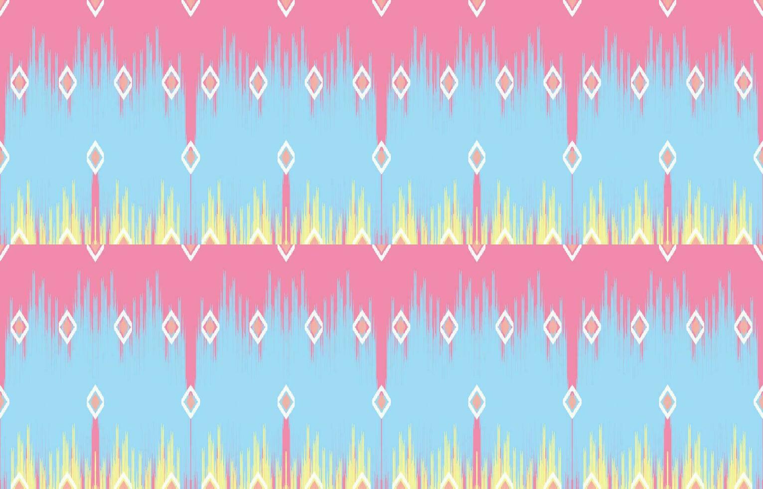 ethnique abstrait ikat art. aztèque ornement imprimer. géométrique ethnique modèle sans couture Couleur Oriental. conception pour Contexte ,rideau, tapis, fond d'écran, vêtements, emballage, batique, vecteur illustration.