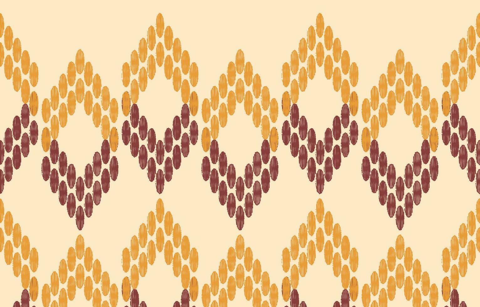 ethnique abstrait ikat art. aztèque ornement imprimer. géométrique ethnique modèle sans couture Couleur Oriental. conception pour Contexte ,rideau, tapis, fond d'écran, vêtements, emballage, batique, vecteur illustration.