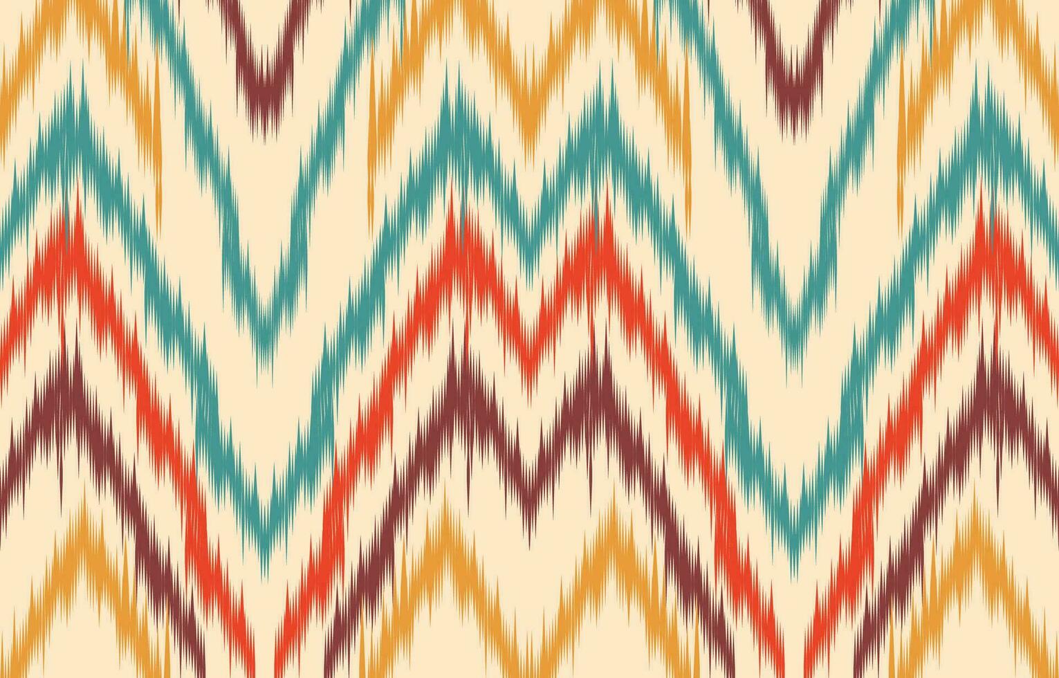 ethnique abstrait ikat art. aztèque ornement imprimer. géométrique ethnique modèle sans couture Couleur Oriental. conception pour Contexte ,rideau, tapis, fond d'écran, vêtements, emballage, batique, vecteur illustration.