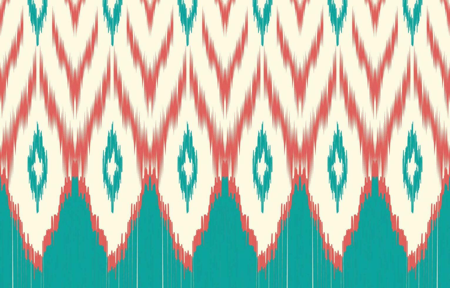 ethnique abstrait ikat art. aztèque ornement imprimer. géométrique ethnique modèle sans couture Couleur Oriental. conception pour Contexte ,rideau, tapis, fond d'écran, vêtements, emballage, batique, vecteur illustration.