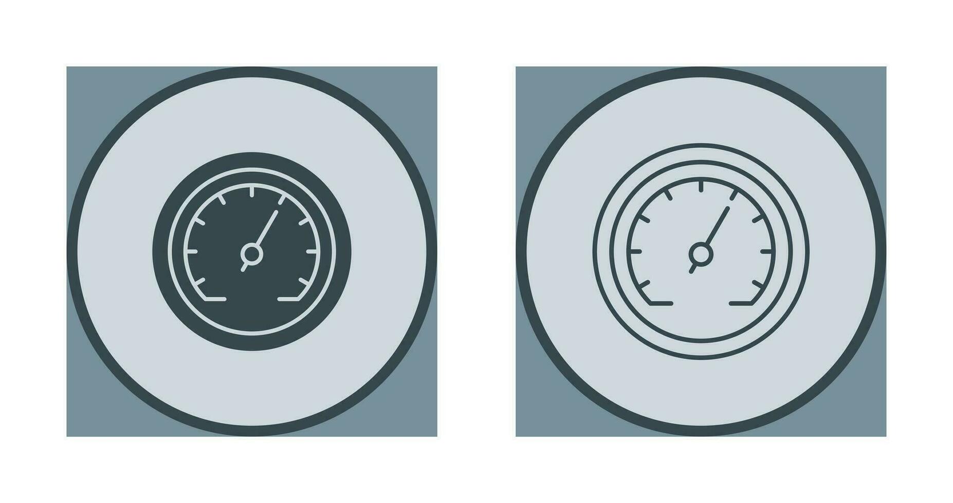 icône de vecteur de compteur de vitesse