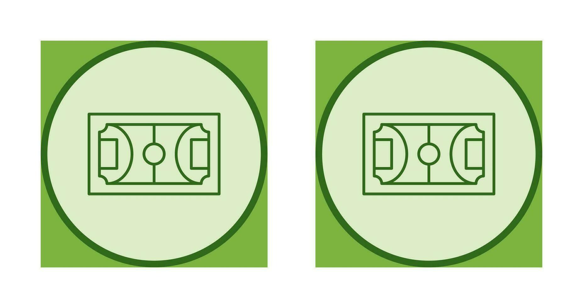 icône de vecteur de terrain de football