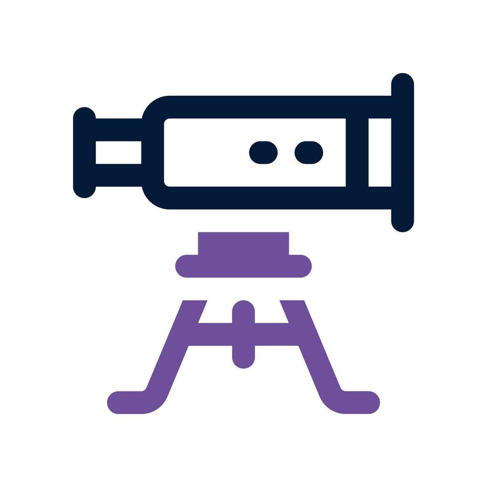 télescope double Ton icône. vecteur icône pour votre site Internet, mobile, présentation, et logo conception.