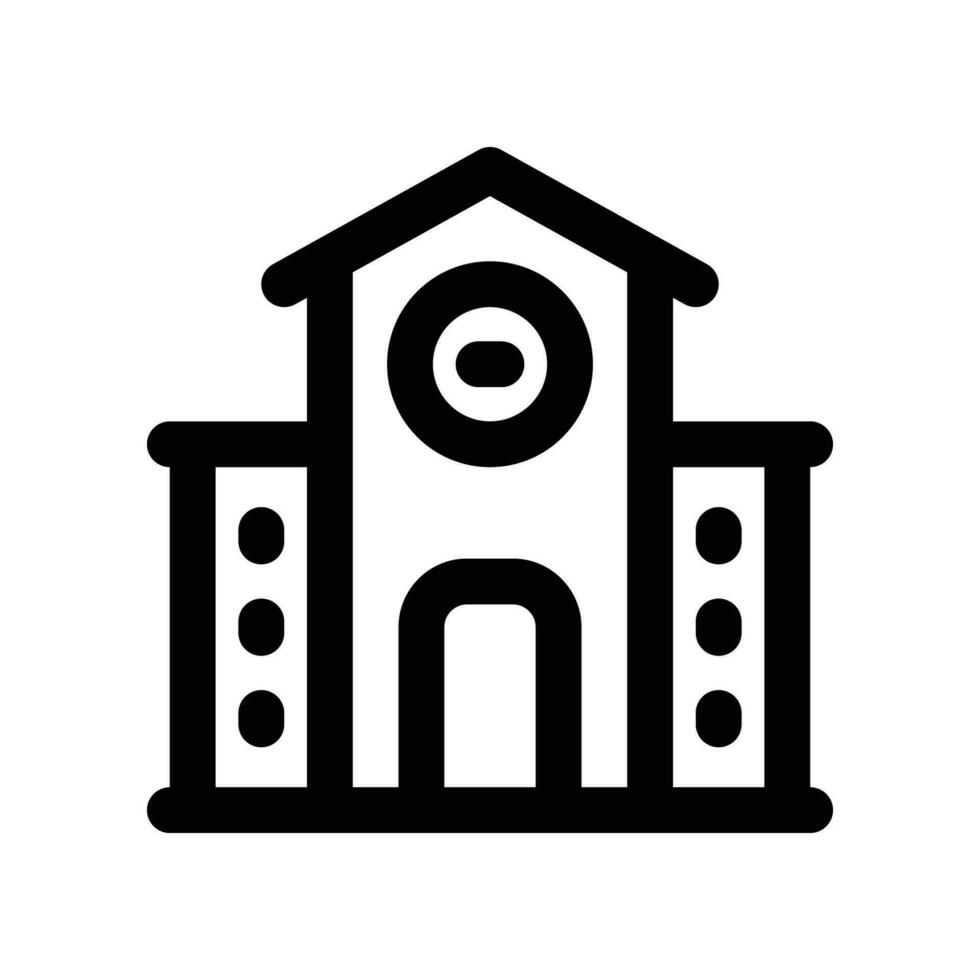Université ligne icône. vecteur icône pour votre site Internet, mobile, présentation, et logo conception.
