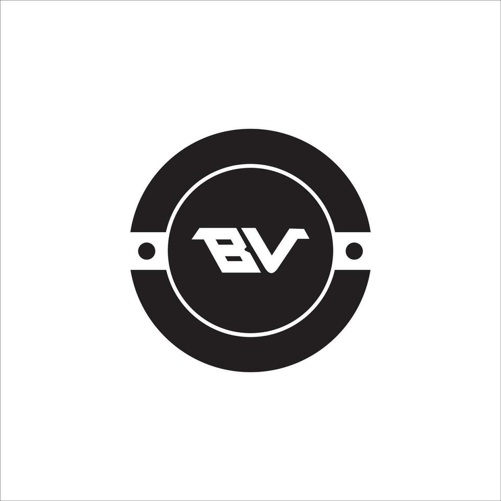 vb bv logo conception vecteur modèle