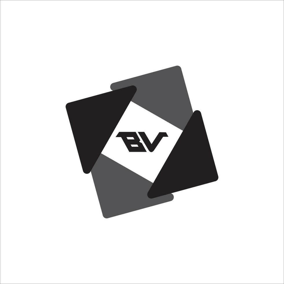 vb bv logo conception vecteur modèle