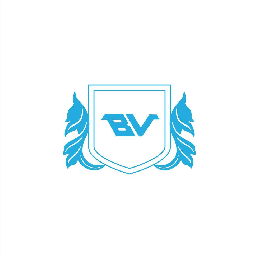 vb bv logo conception vecteur modèle