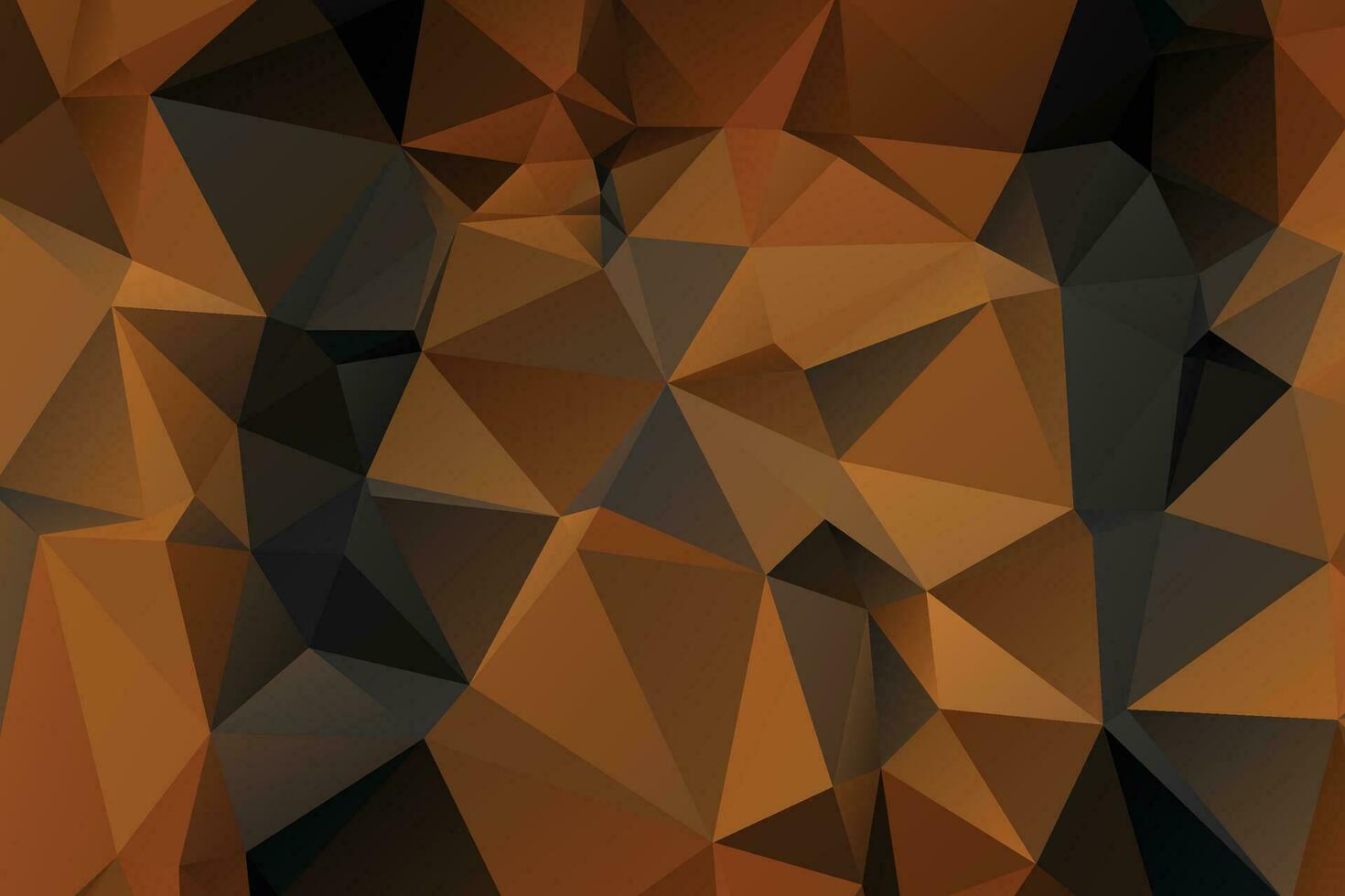 abstrait arrière-plan, faible poly texturé Triangle formes dans Aléatoire modèle, branché lowpoly Contexte vecteur