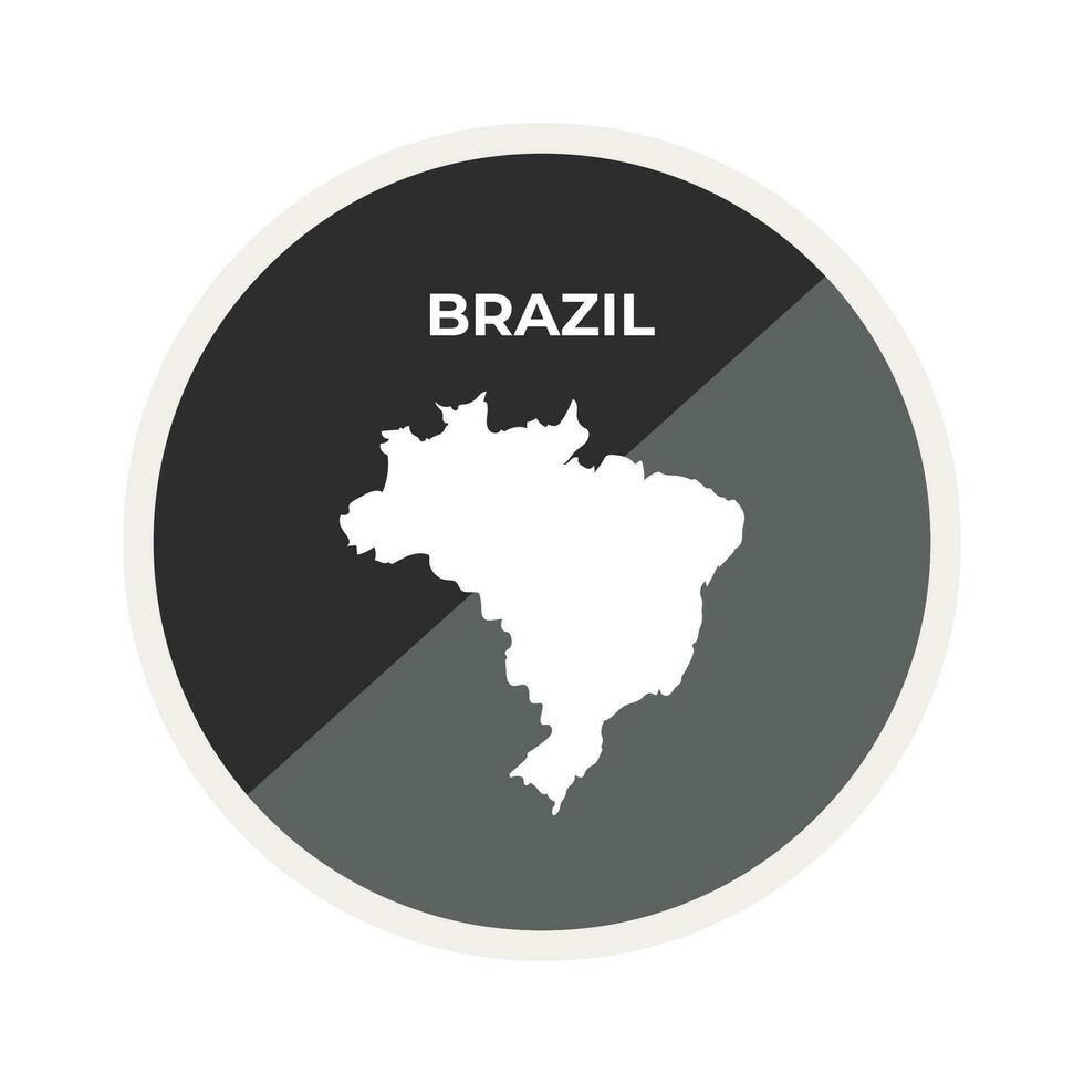 Brésil icône, est une vecteur illustration, très Facile et minimaliste. avec cette brésilien icône vous pouvez utilisation il pour divers besoins. qu'il s'agisse pour promotionnel Besoins ou visuel conception fins