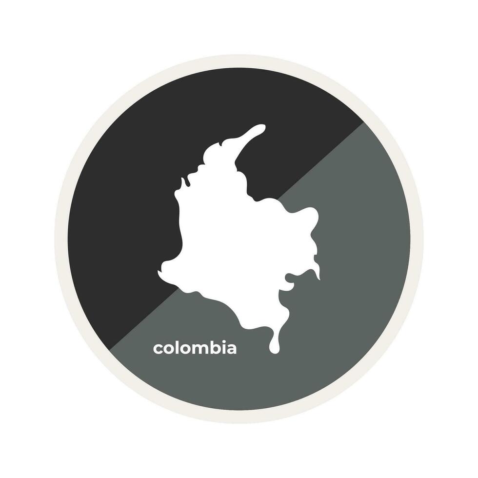Colombie icône, est une vecteur illustration, très Facile et minimaliste. avec cette colombien icône vous pouvez utilisation il pour divers besoins. qu'il s'agisse pour promotionnel Besoins ou visuel conception fins