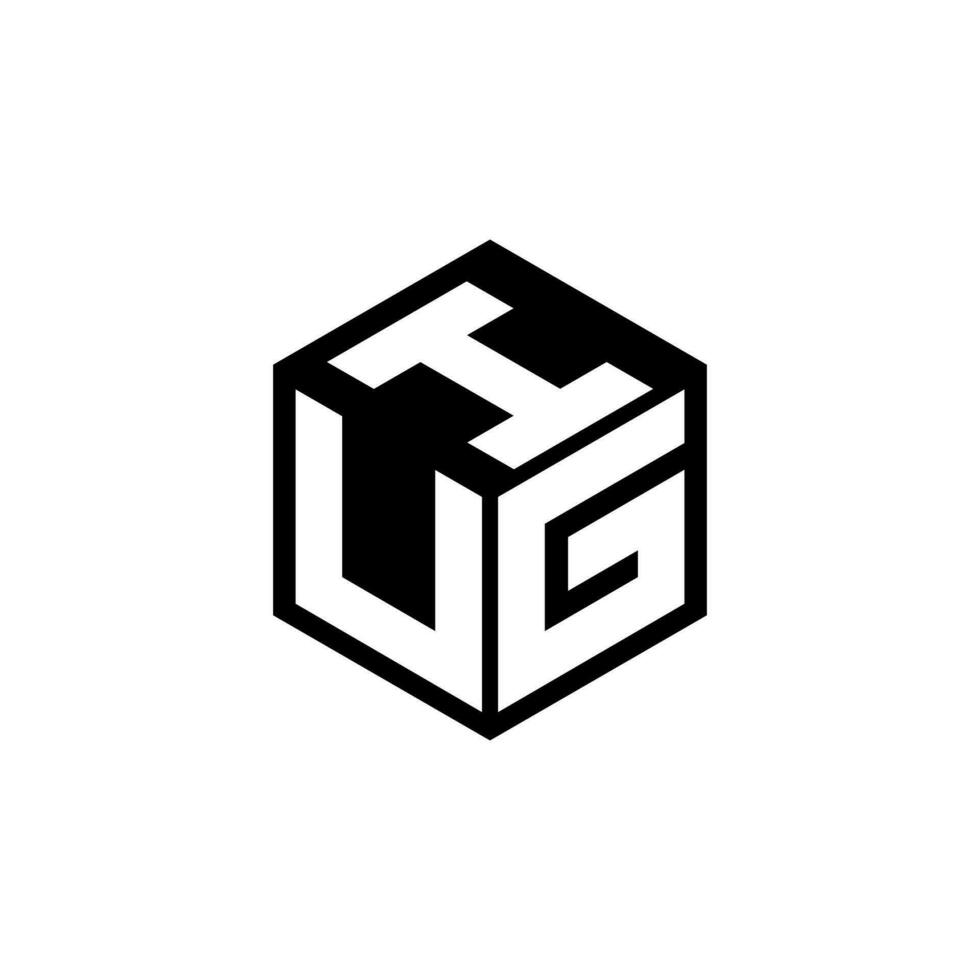 UGI lettre logo conception, inspiration pour une unique identité. moderne élégance et Créatif conception. filigrane votre Succès avec le frappant cette logo. vecteur