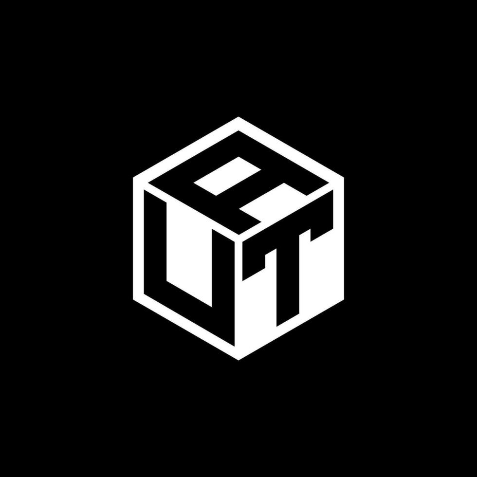 uta lettre logo conception, inspiration pour une unique identité. moderne élégance et Créatif conception. filigrane votre Succès avec le frappant cette logo. vecteur