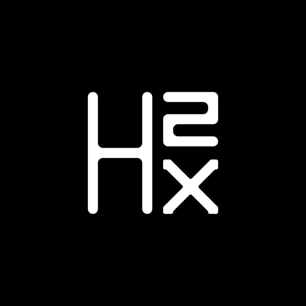 hzx lettre logo vecteur conception, hzx Facile et moderne logo. hzx luxueux alphabet conception