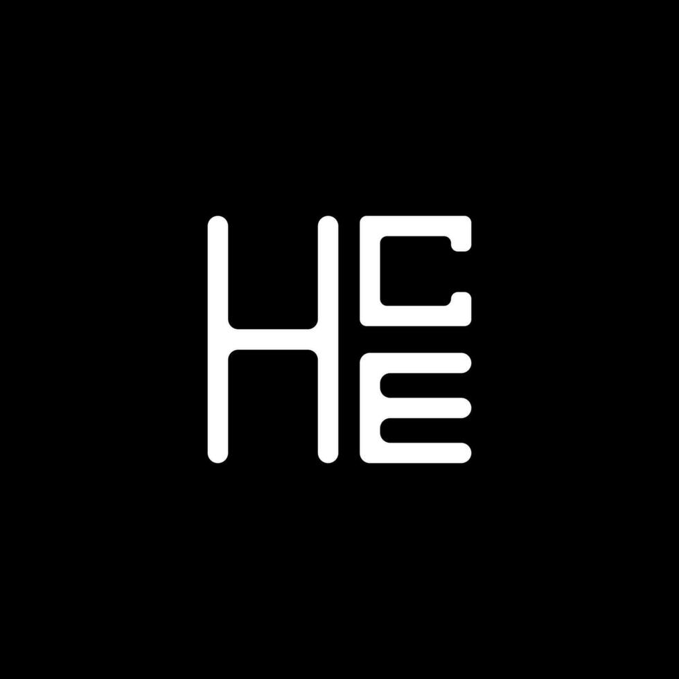 hce lettre logo vecteur conception, hce Facile et moderne logo. hce luxueux alphabet conception