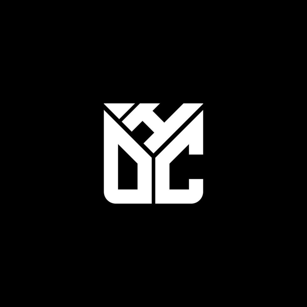 hoc lettre logo vecteur conception, hoc Facile et moderne logo. hoc luxueux alphabet conception