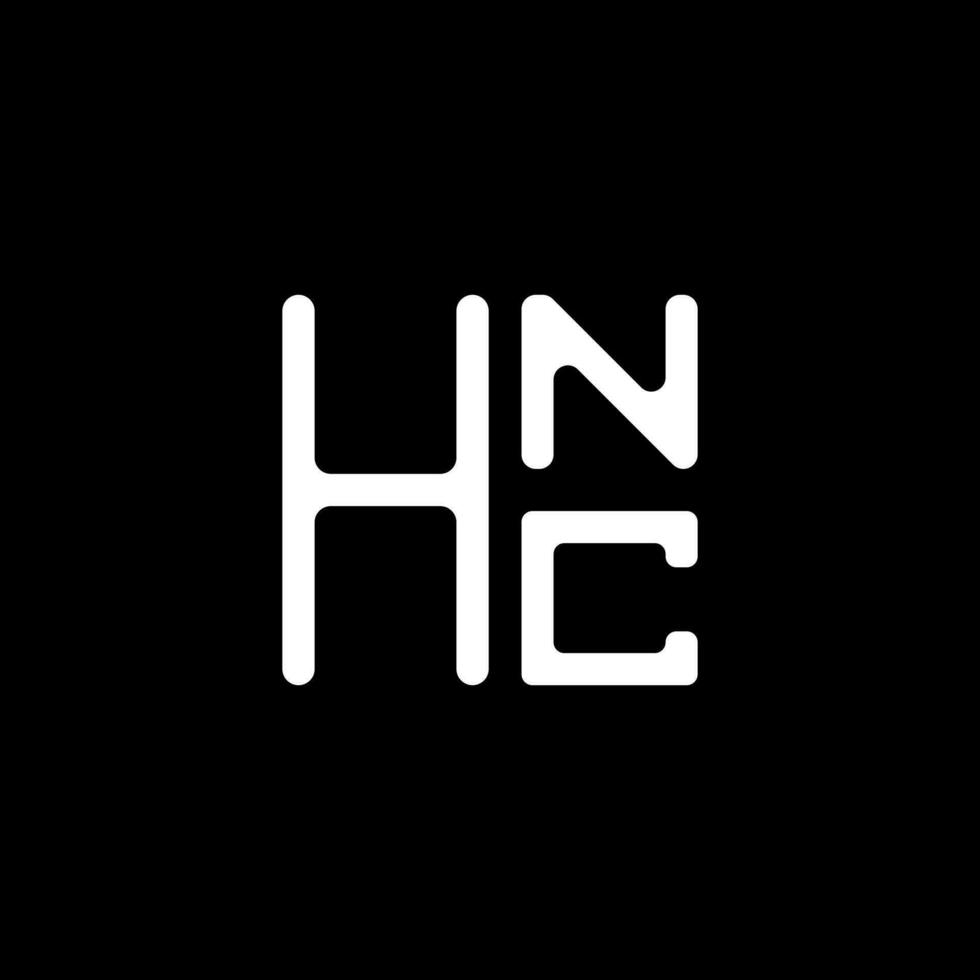 hnc lettre logo vecteur conception, hnc Facile et moderne logo. hnc luxueux alphabet conception