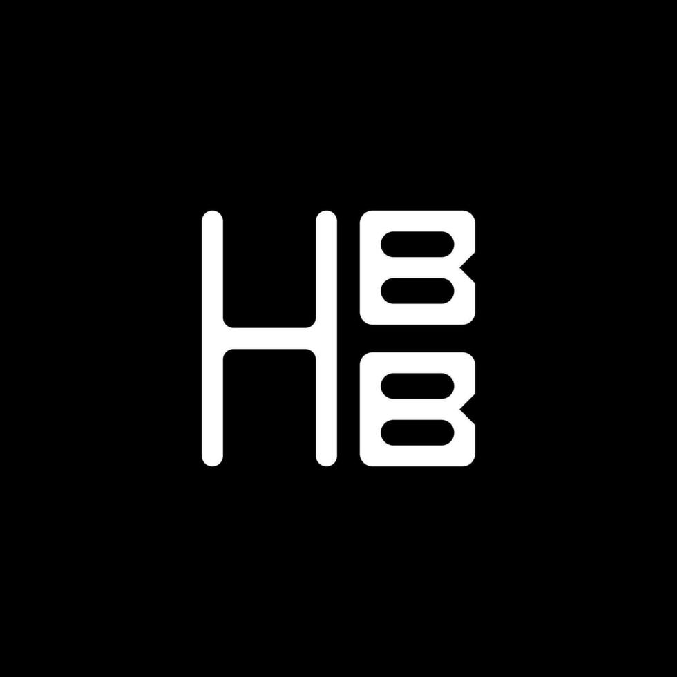 hbb lettre logo vecteur conception, hbb Facile et moderne logo. hbb luxueux alphabet conception