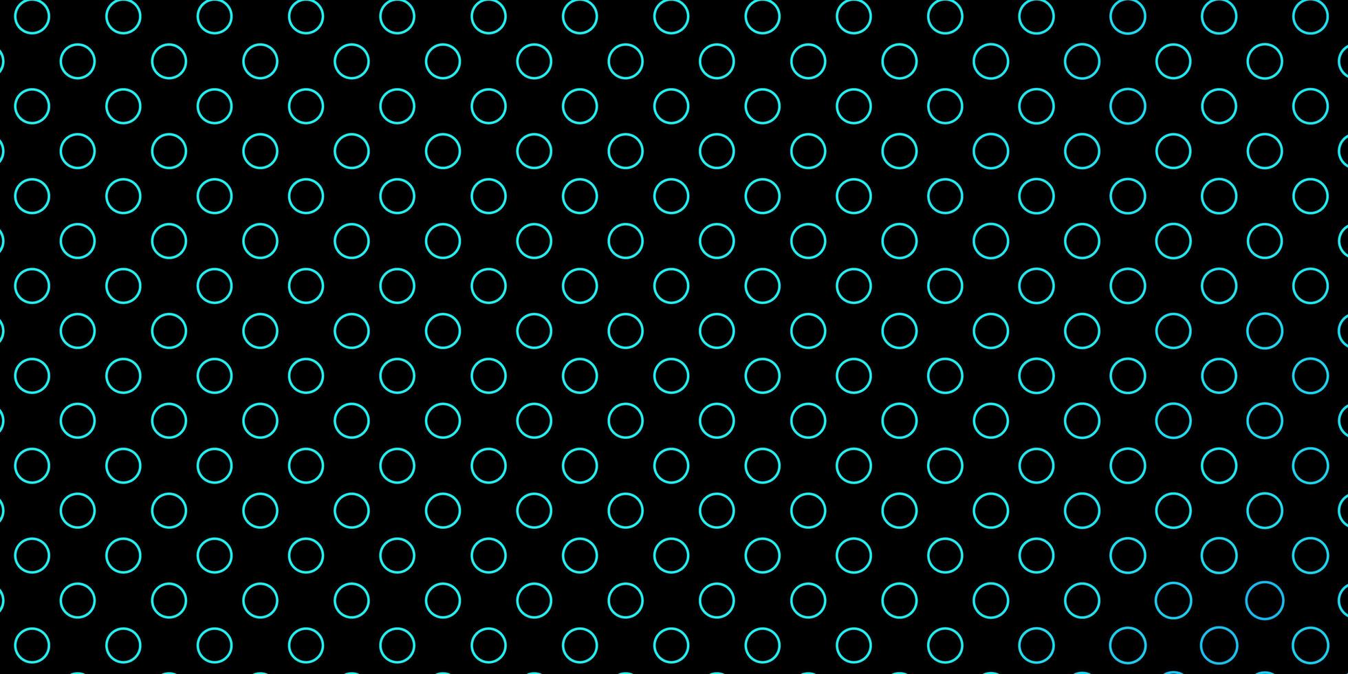disposition de vecteur bleu foncé avec des formes de cercle.