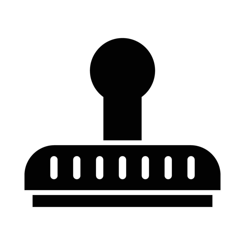 caoutchouc timbre vecteur glyphe icône pour personnel et commercial utiliser.