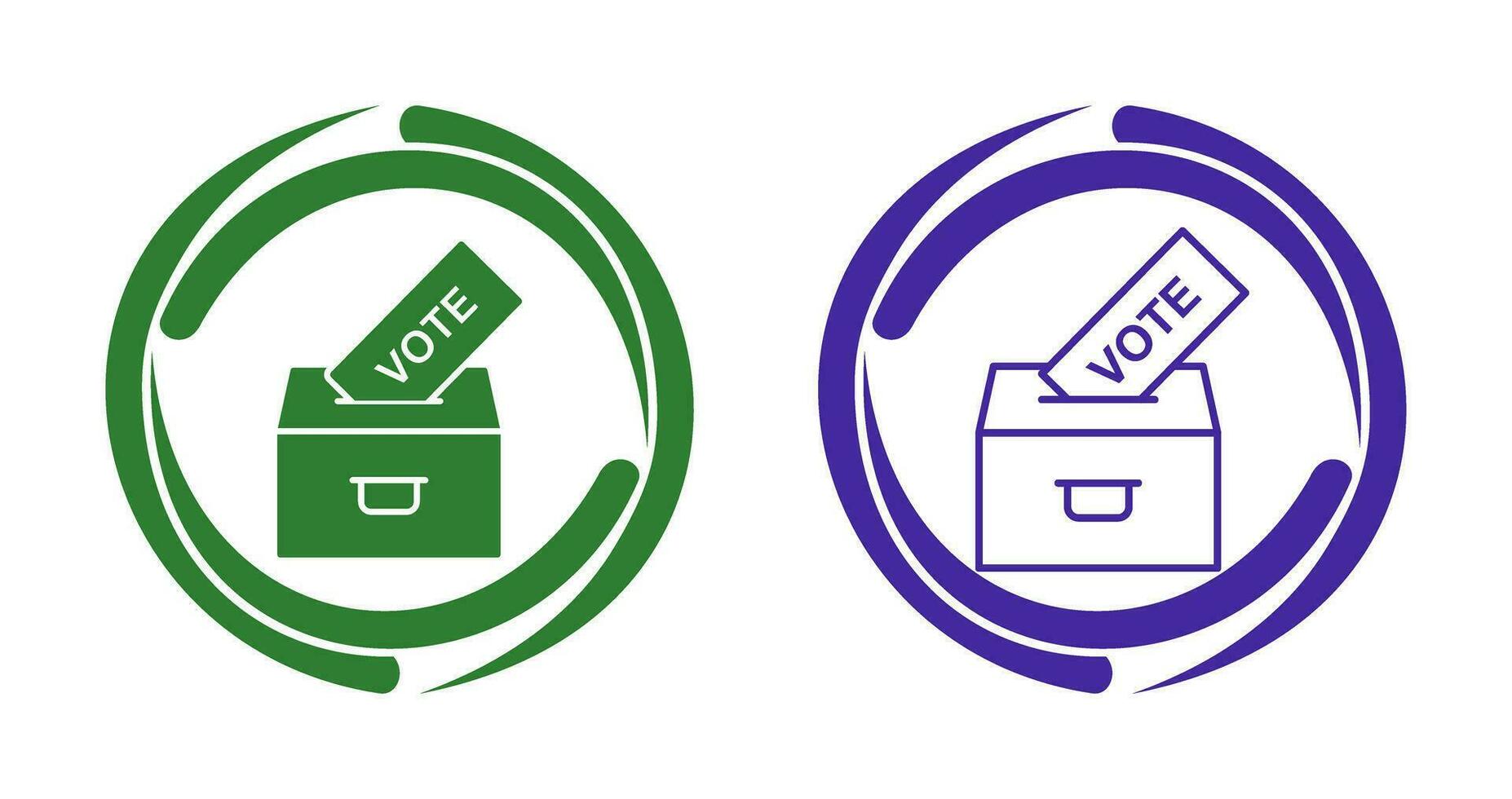 icône de vecteur de vote de casting