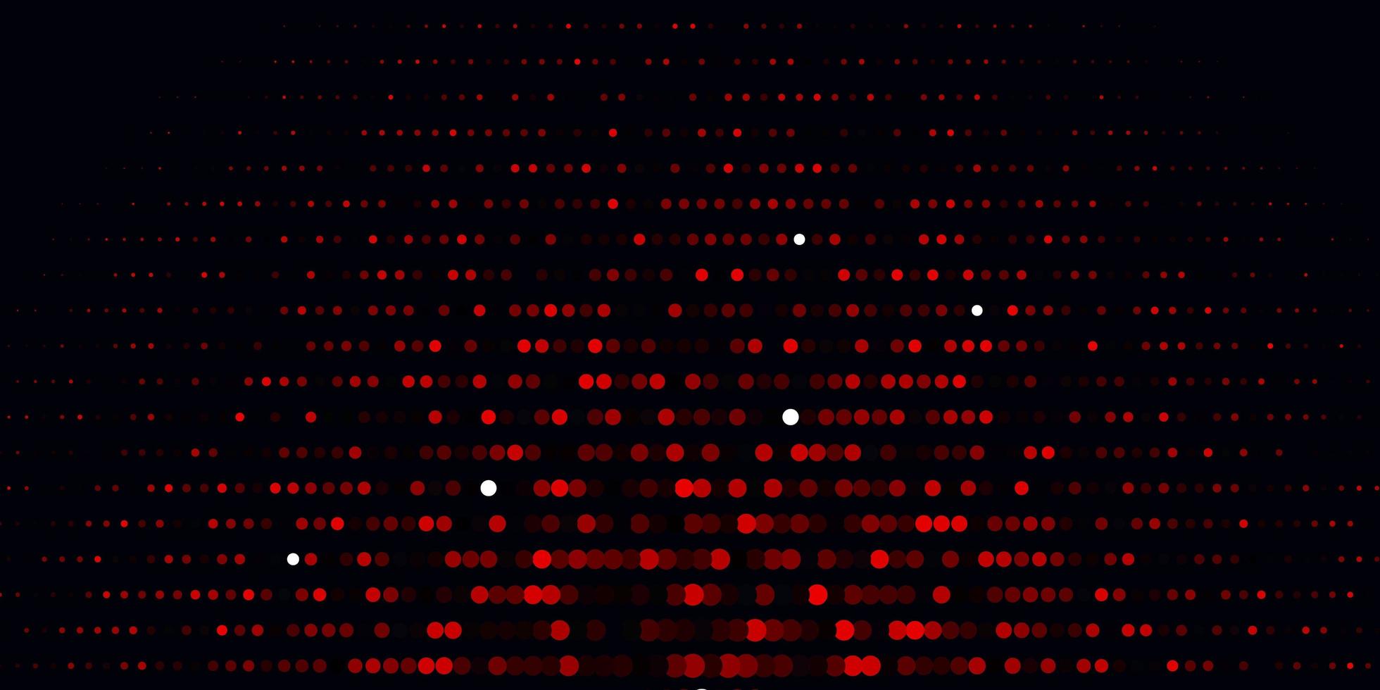 texture de vecteur rouge foncé avec des disques.