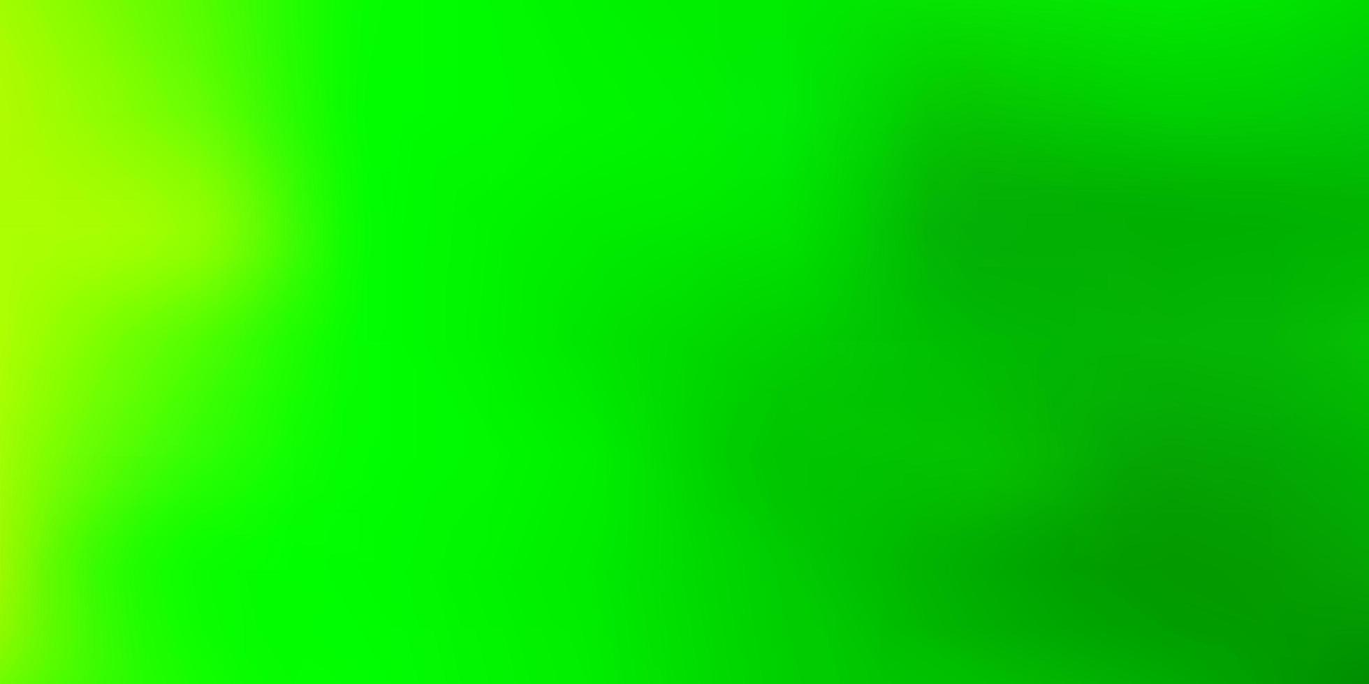 mise en page de flou abstrait vecteur vert clair.