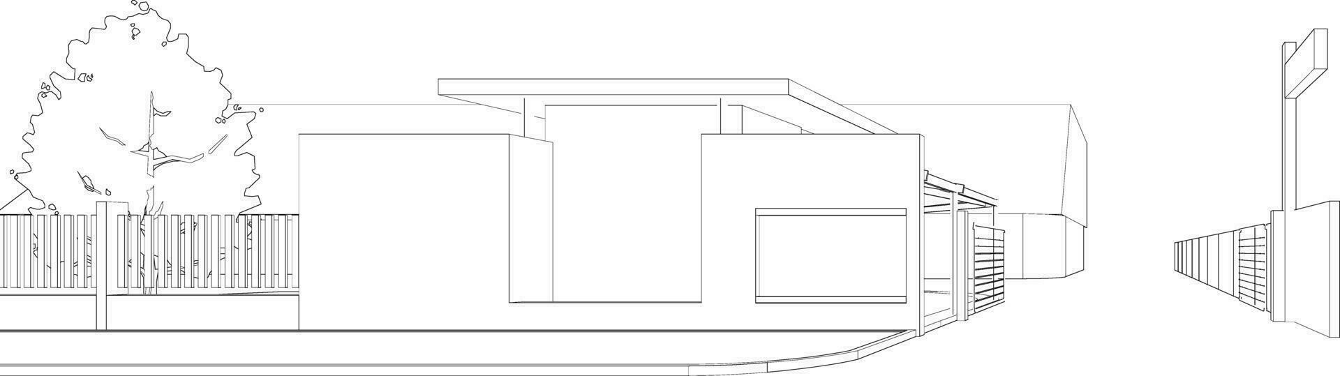 3d illustration du projet de construction vecteur