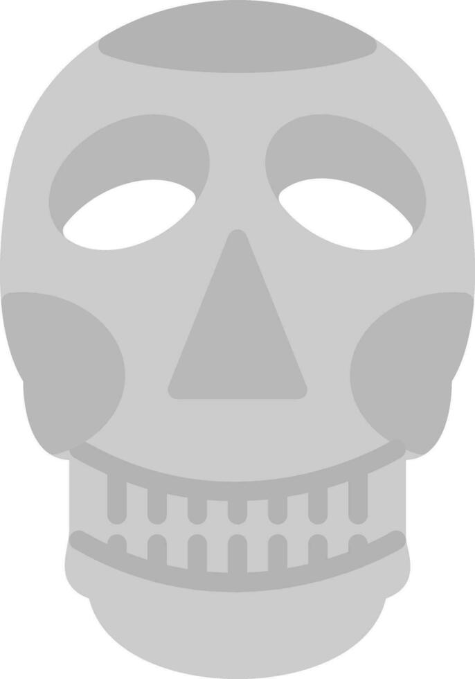 conception d'icône de vecteur de crâne