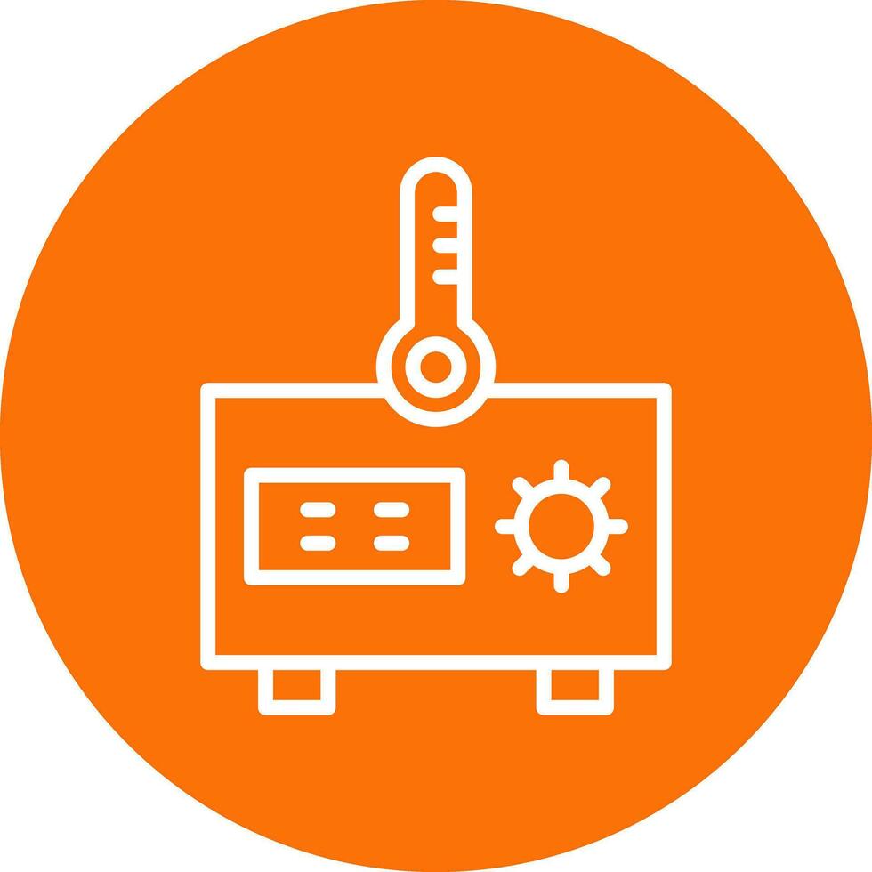 conception d'icône de vecteur de thermomètre
