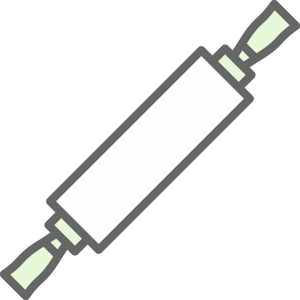 conception d'icône de vecteur de rouleau