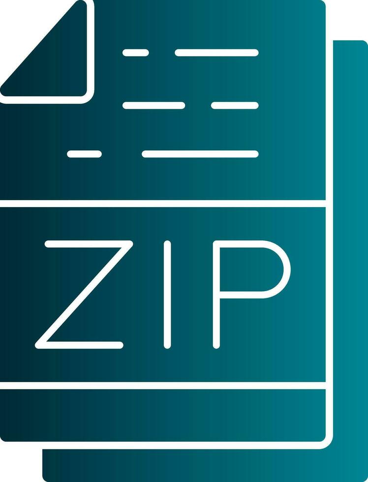 Zip *: français vecteur icône conception