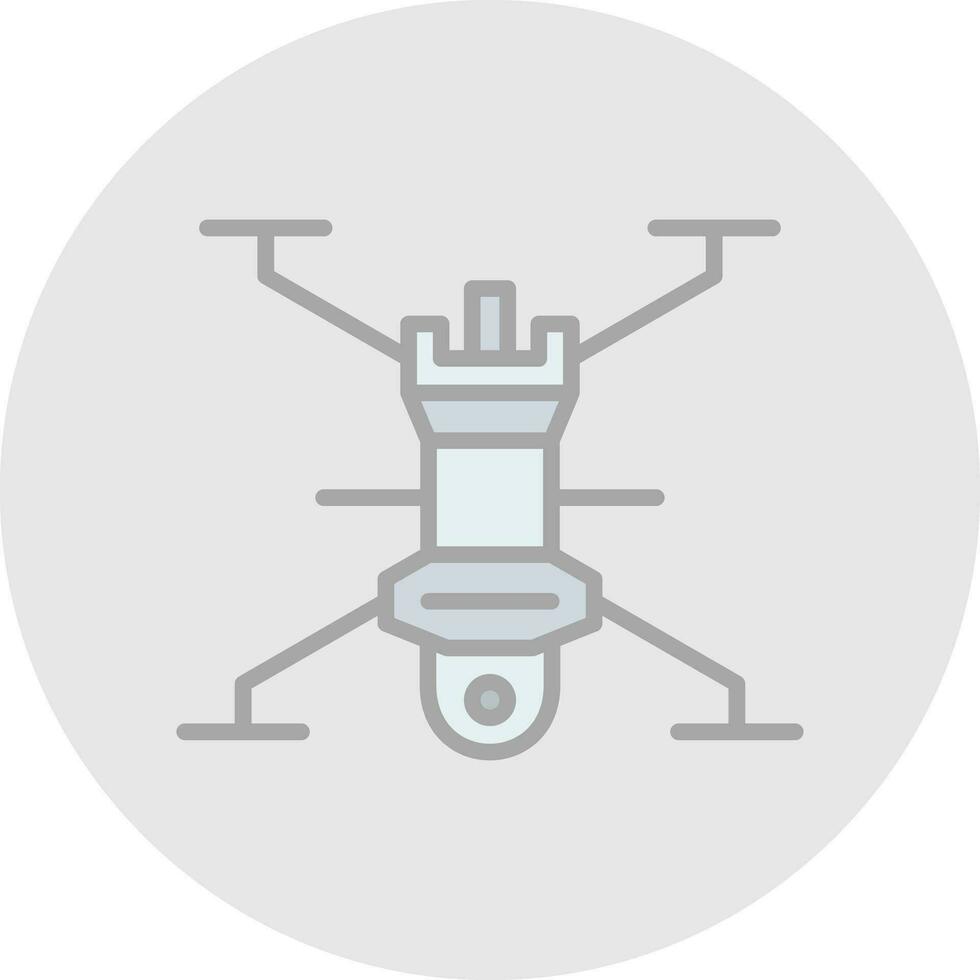 conception d'icône de vecteur de drone