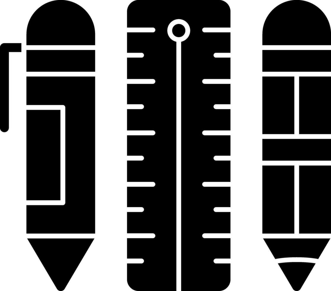 conception d'icône de vecteur de papeterie