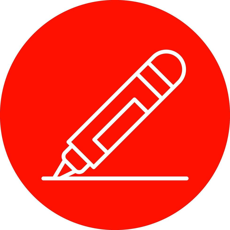 conception d'icône de vecteur de marqueur