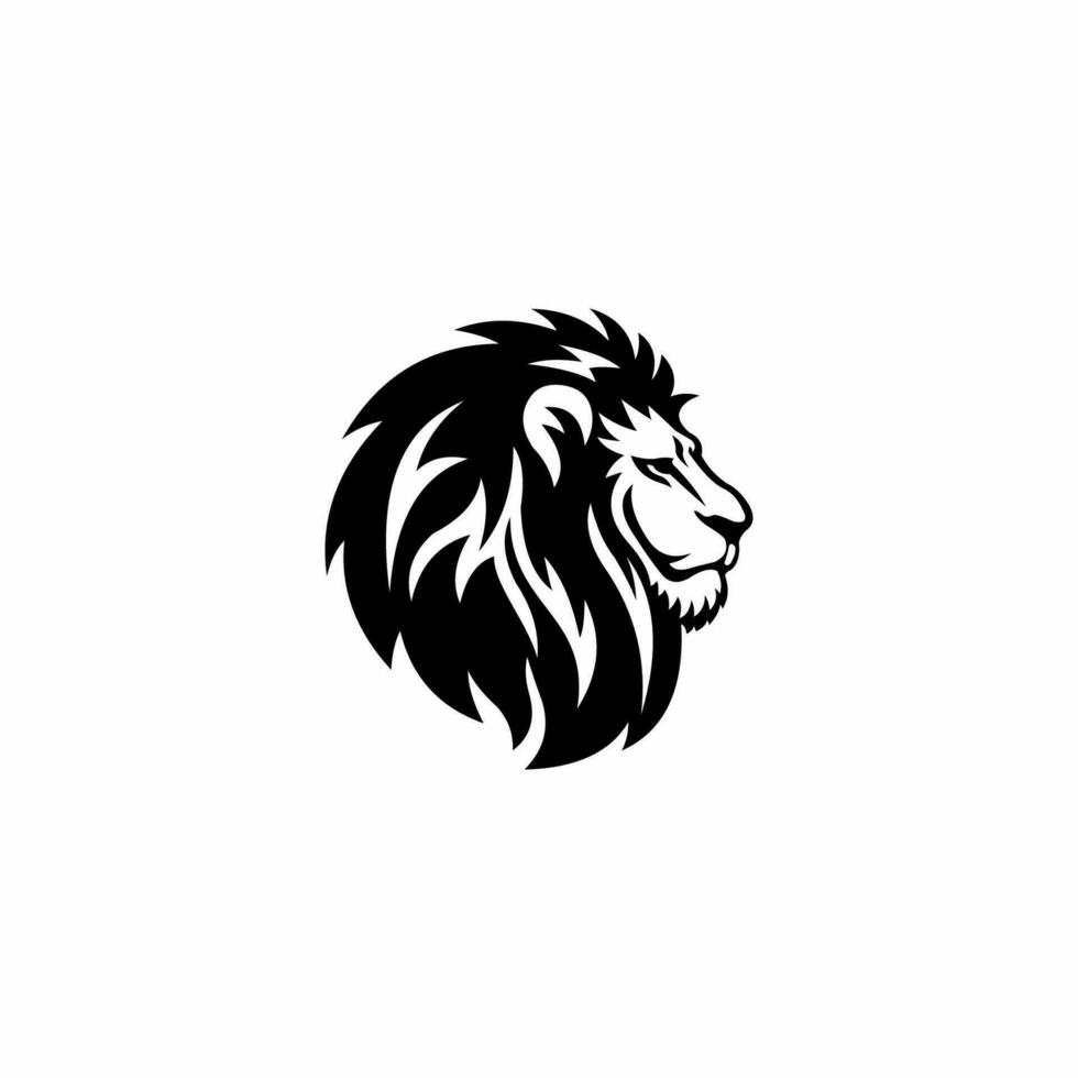 tête Lion vecteur logo conception