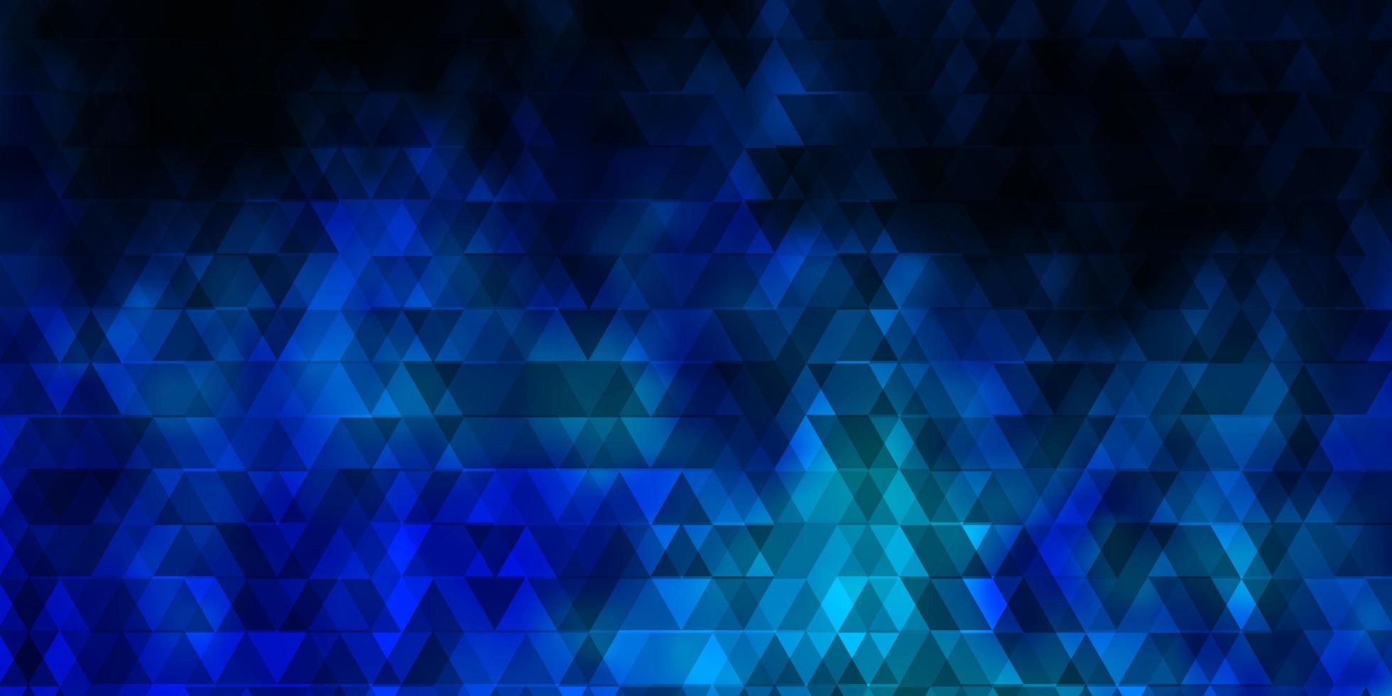 modèle vectoriel bleu clair avec des lignes, des triangles.