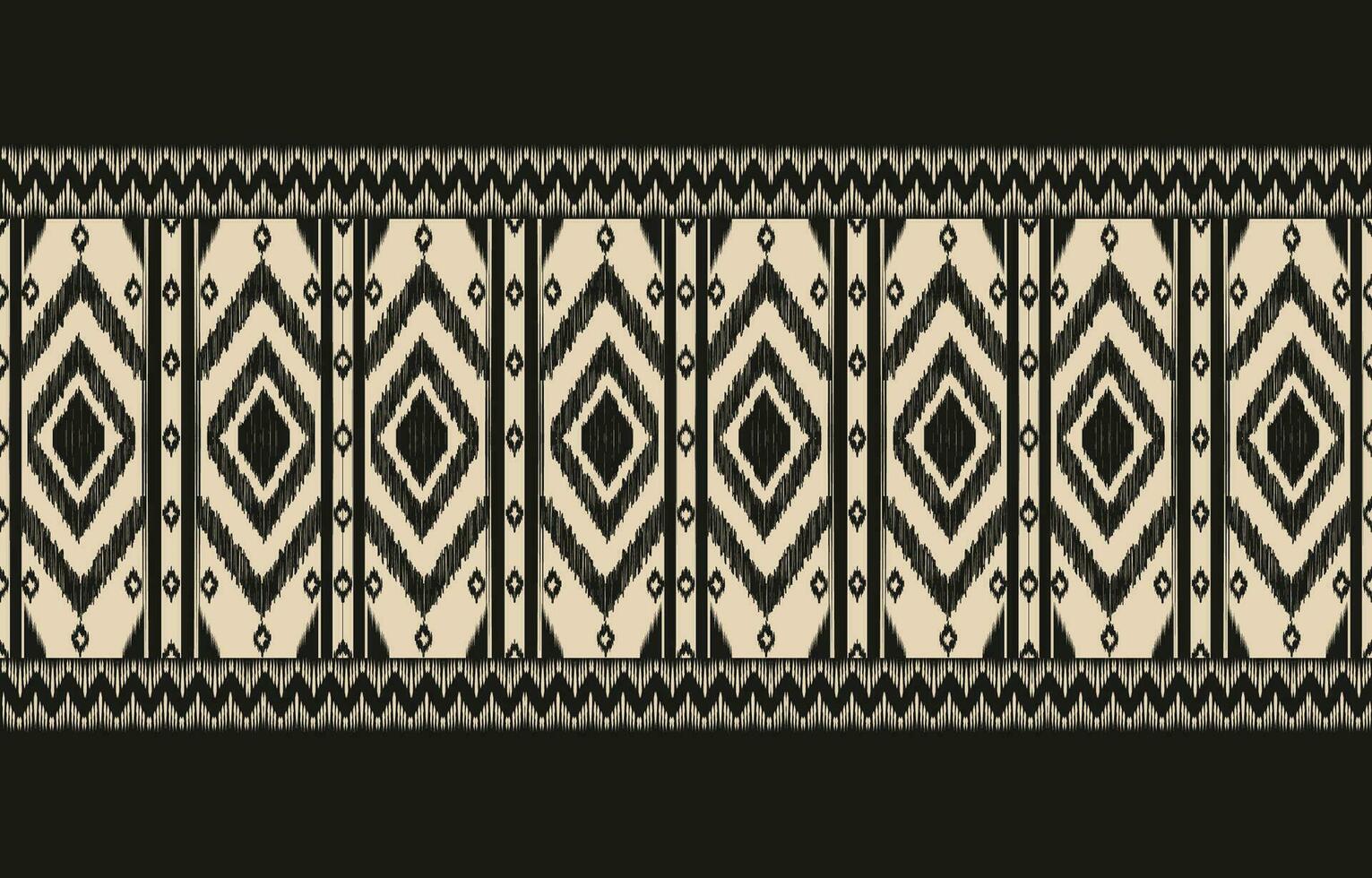 ethnique abstrait ikat art. aztèque ornement imprimer. géométrique ethnique modèle sans couture Couleur Oriental. conception pour Contexte ,rideau, tapis, fond d'écran, vêtements, emballage, batique, vecteur illustration.