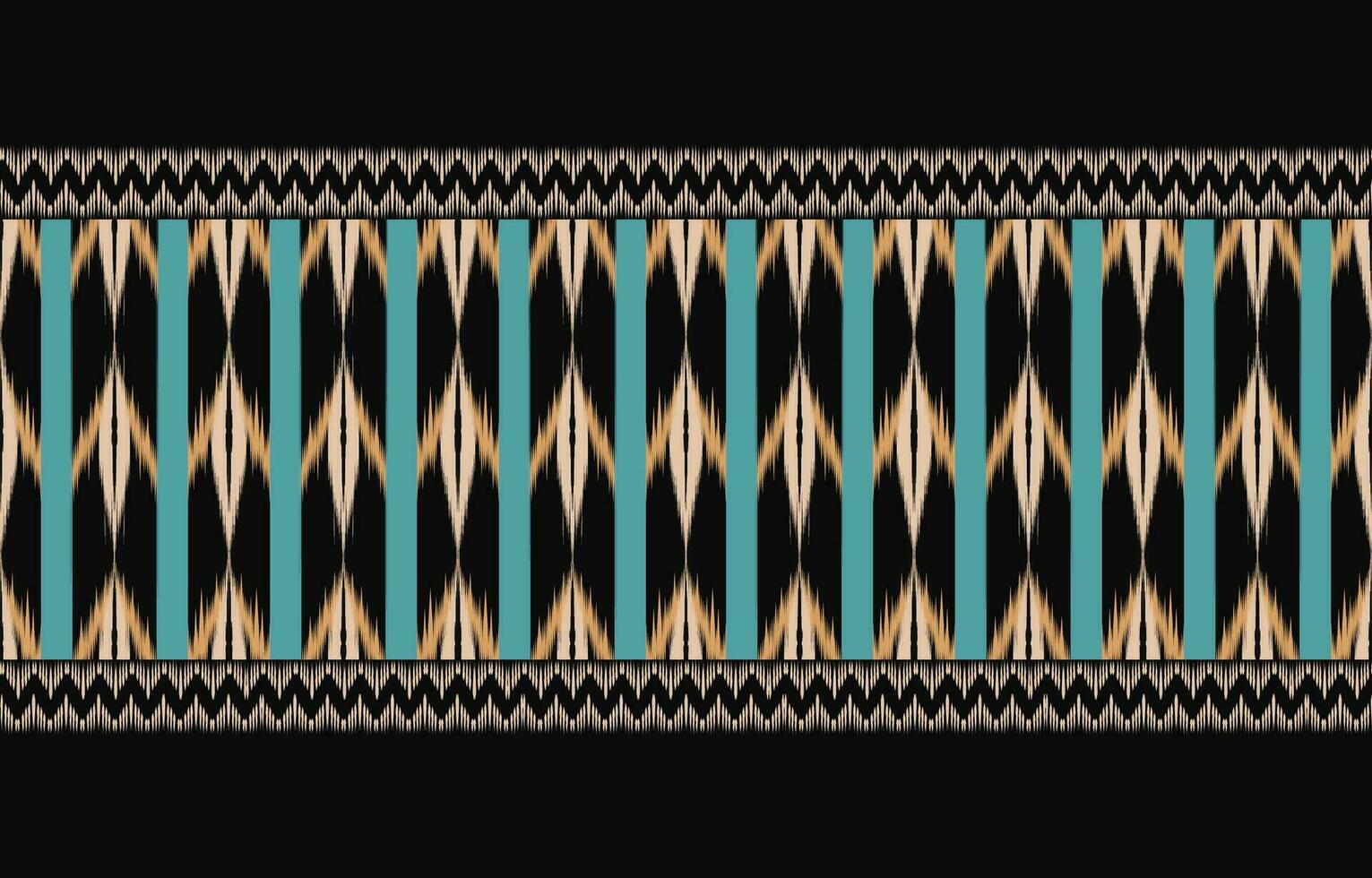 ethnique abstrait ikat art. aztèque ornement imprimer. géométrique ethnique modèle sans couture Couleur Oriental. conception pour Contexte ,rideau, tapis, fond d'écran, vêtements, emballage, batique, vecteur illustration.