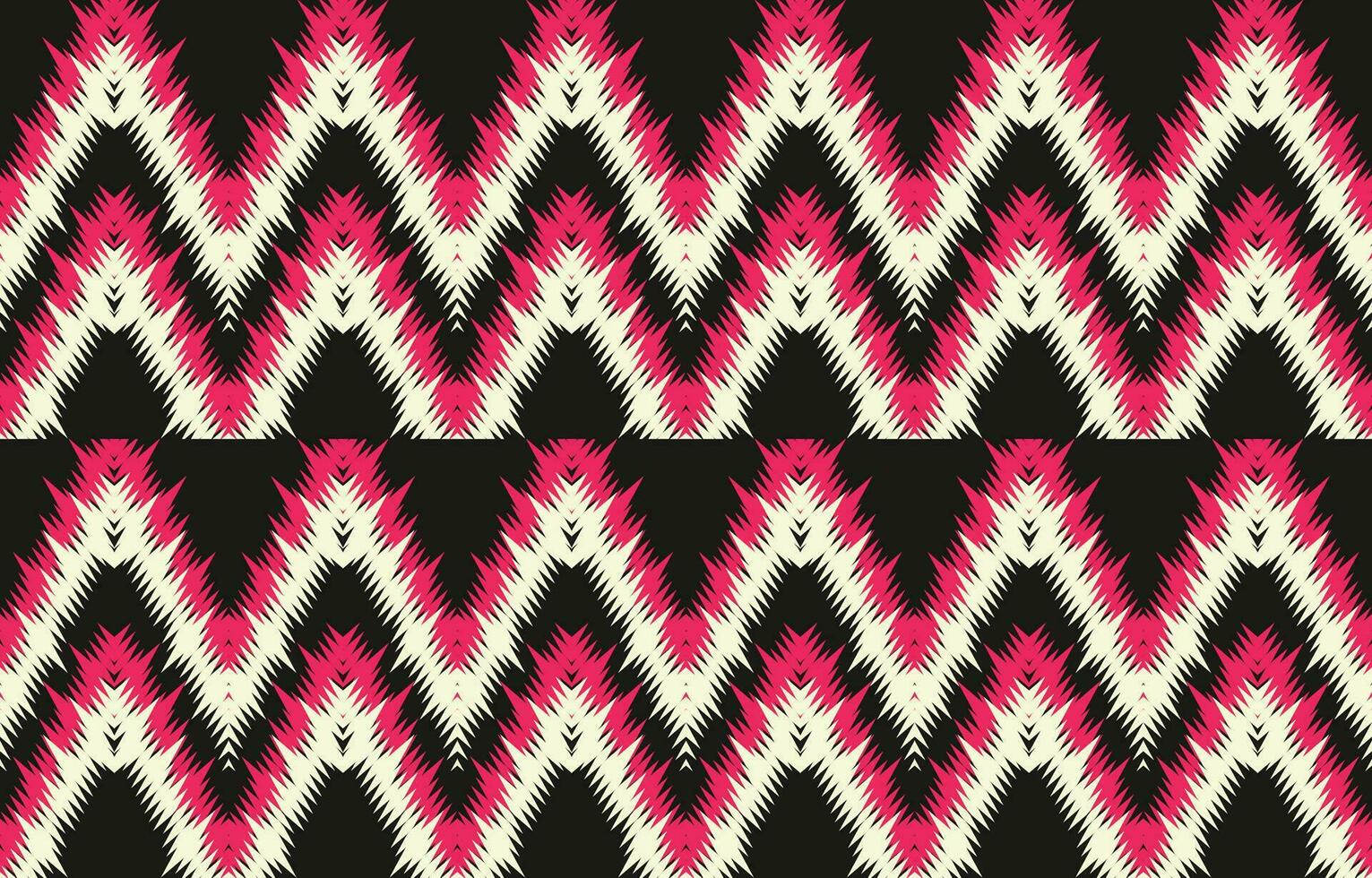 ethnique abstrait ikat art. aztèque ornement imprimer. géométrique ethnique modèle sans couture Couleur Oriental. conception pour Contexte ,rideau, tapis, fond d'écran, vêtements, emballage, batique, vecteur illustration.