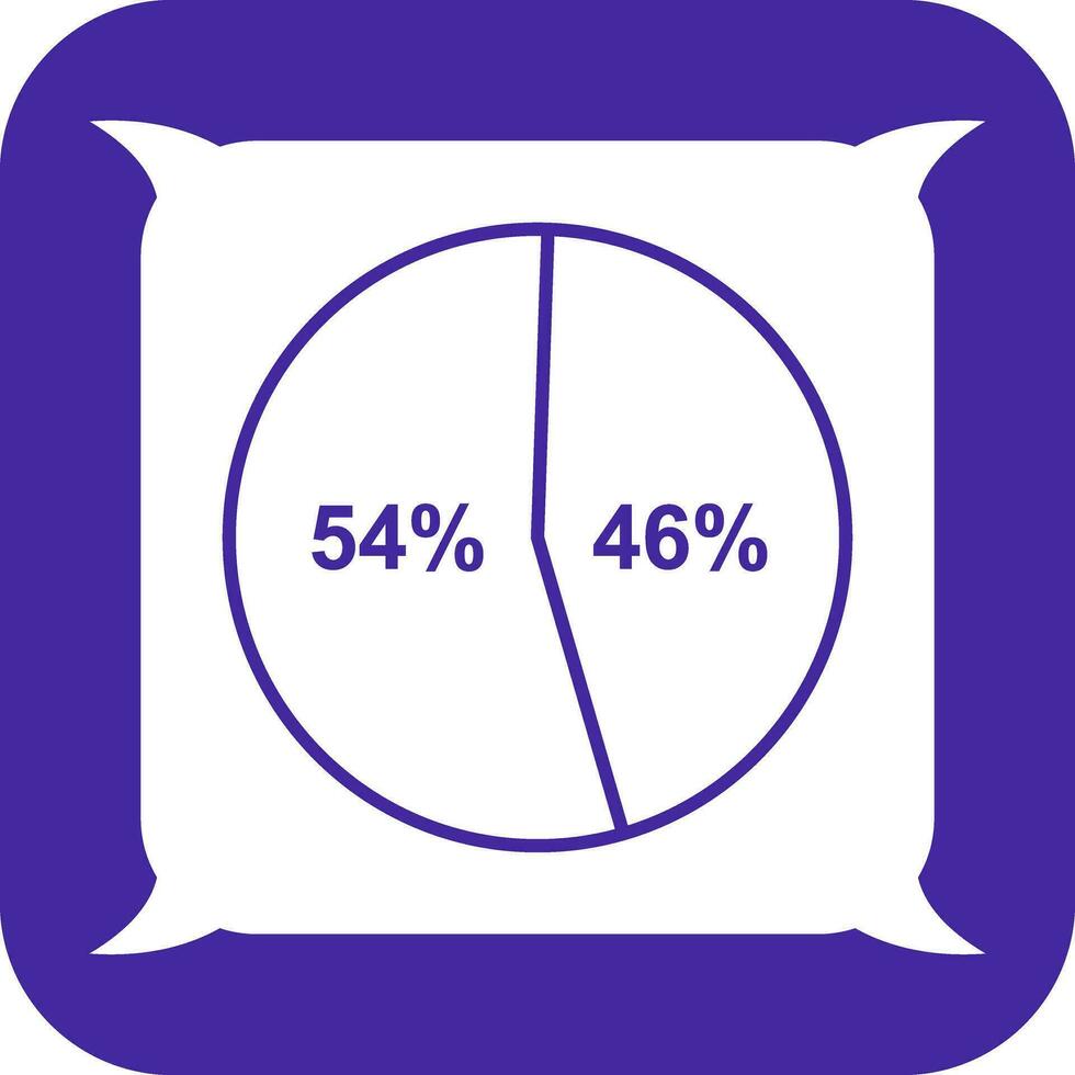 icône de vecteur de statistiques de candidat