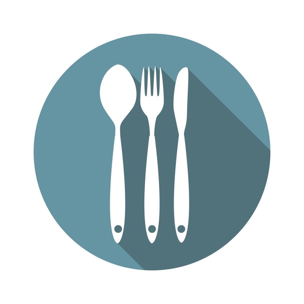 icône de menu de restaurant avec illustration vectorielle grandissime vecteur