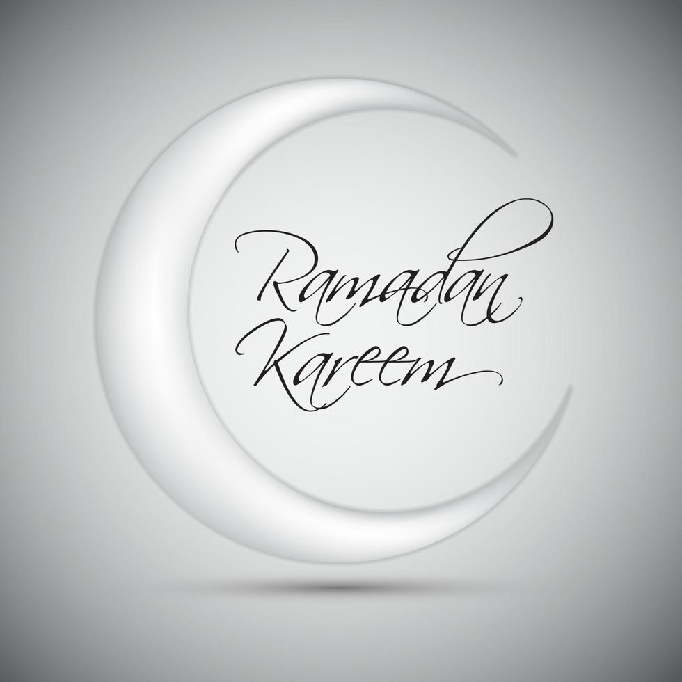 conception de fond de ramadan kareem. illustration vectorielle vecteur