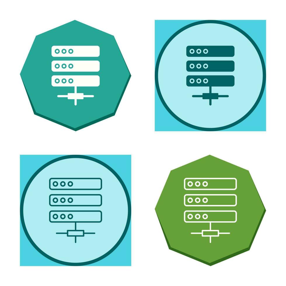 icône de vecteur de serveur